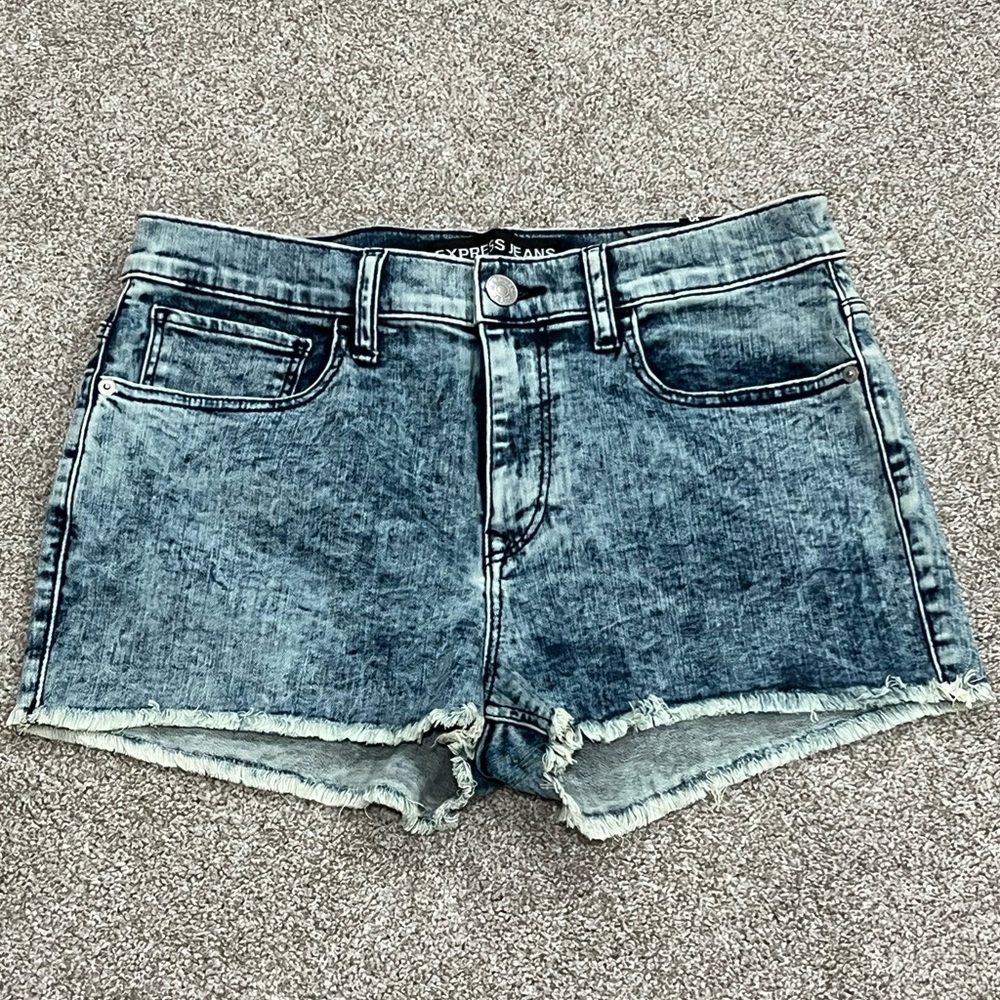 Express jean shorts